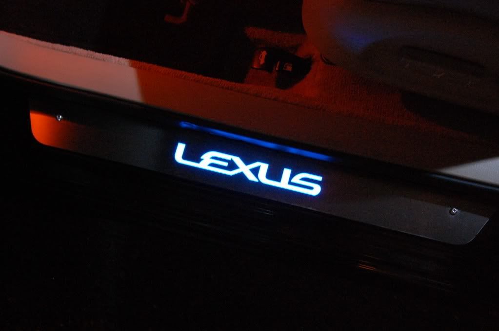 TTE Illuminated Door Sills Installed!! *pics* Lexus IS Forum